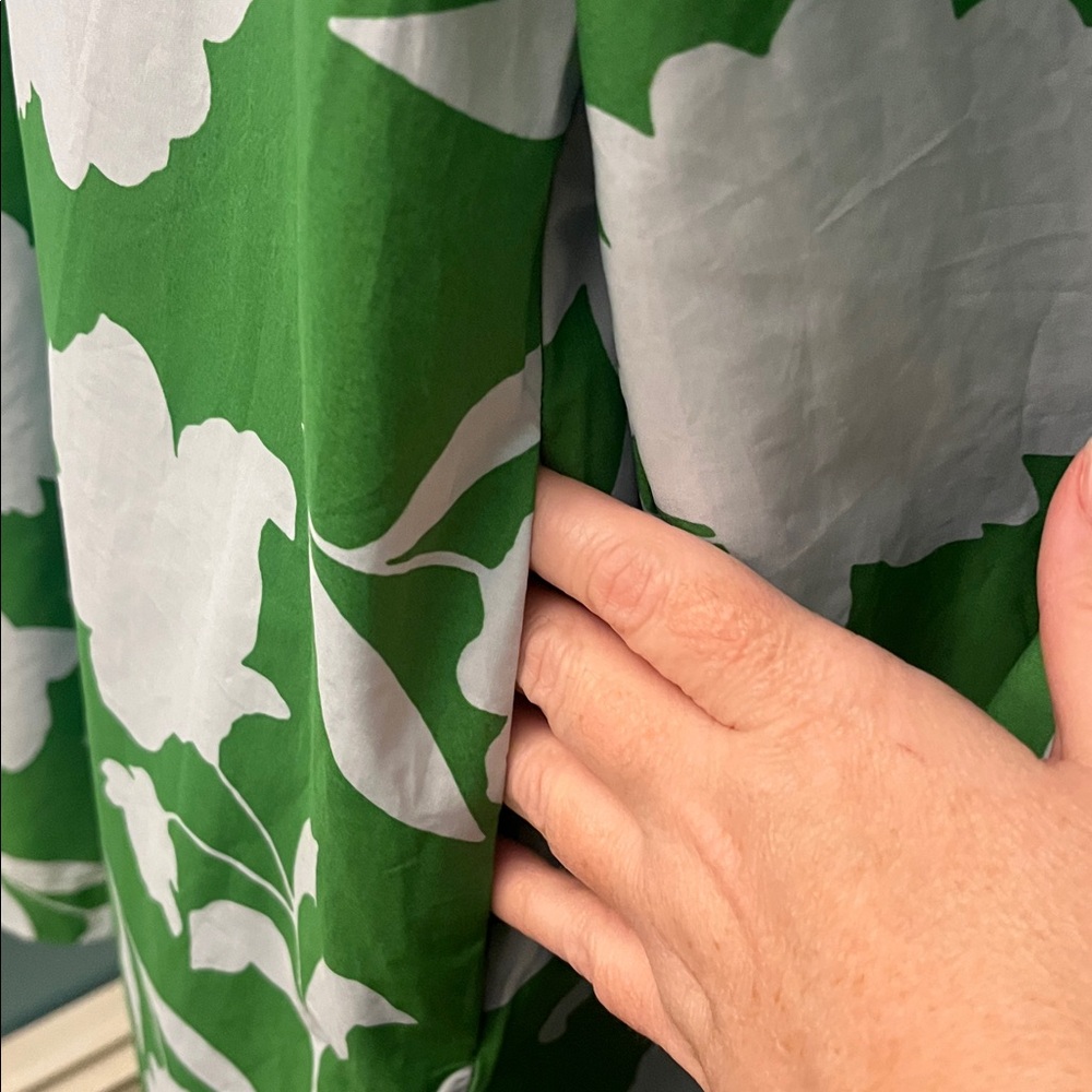 NWT Kate Spade New York x Target Poplin Long Sleeve Green Mini Dress Size Small - Picture 11 of 16
